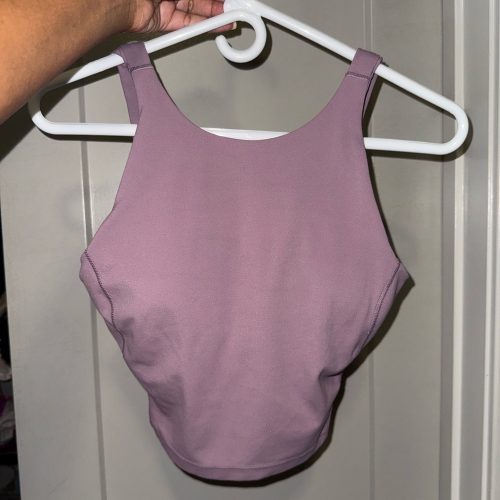 lululemon athletica Mauve Purple Crop Top
